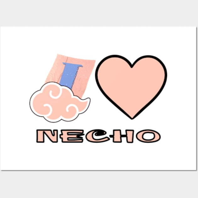 I heart necho Wall Art by badrhijri